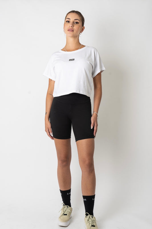 Women's Crop T-Shirt - Black