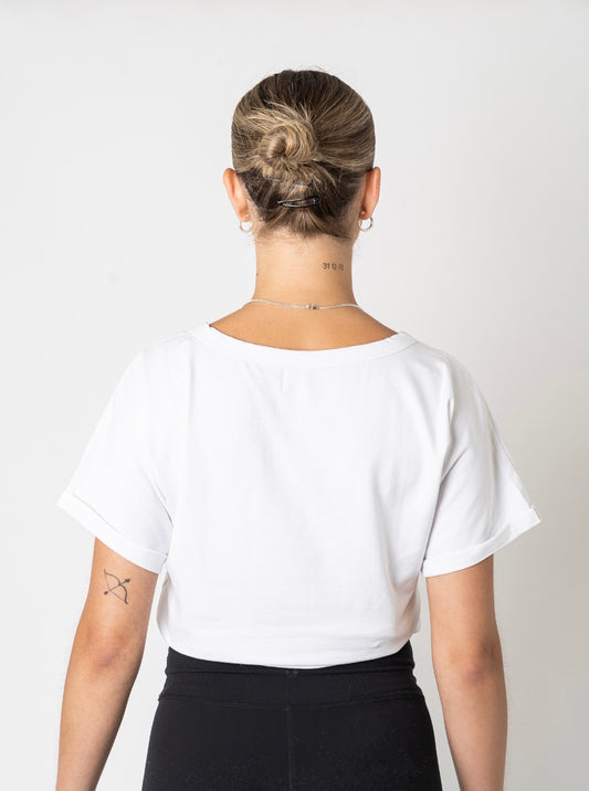 Women's Crop T-Shirt - Black