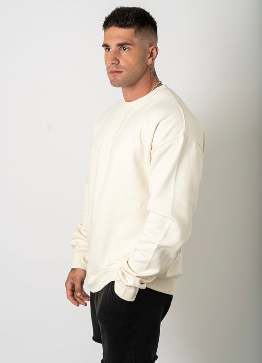 Men’s Crew Neck - Bone